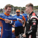 Scott Dixon (left) and Josef Newgarden (right).